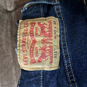 Levi's Men's Dark Indigo Skinny Jeans